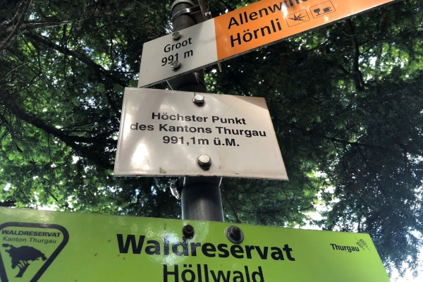Über den Höchsten Thurgauer in die Höll